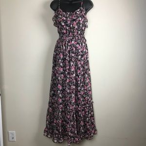Summer ruffle maxi dress